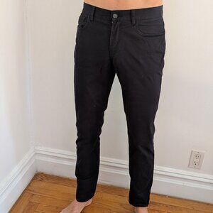 Penguin Men's Black Jeans Regular Skinny W30 x L32